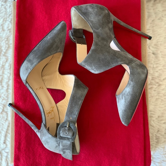 ❌ SOLD ❌ Sharpeta 100mm Veau Velours- Roche (gray) - Picture 2 of 8